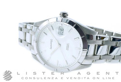 EBERHARD & CO Aquadate Automatic in steel White Ref. 41015. NEW!