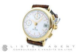 SECTOR Chronograph manual winding in 18Kt gold White. NEW!