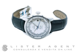 OMEGA De Ville Hour Vision Co-Axial Chronometer in steel Argenté Ref. 43133412102001. NEW!