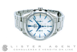 OMEGA Aqua Terra Chronografo Railmaster Automatic in steel Argenté Ref. 2512.30.00. NEW!