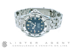 OMEGA Seamaster Medium Automatic in blue steel Ref. 2561.80.00. NEW!