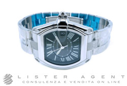 CARTIER Roadster Automatic in steel Black Ref. 2510. NEW!