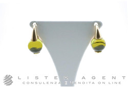 POMELLATO orecchini M'ama non m'ama in oro rosa 18Kt e peridoti ct 3.30 Ref. POB0040_O7000_000OE_0. USATI!
