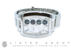 EBERHARD Chrono4 Temerario cronografo automatico in acciaio Argenté AUT Ref. 31047.8CAD. NUOVO!