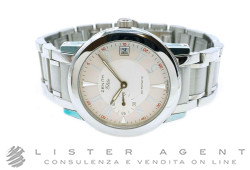 ZENITH Elite piccoli secondi automatico in acciaio Argenté AUT Ref. 02.0450.680/01. NUOVO!