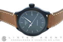 TISSOT orologio T-Sport Gent XL Swissmatic in acciaio Nero AUT Ref. T116.407.36.051.01. NUOVO!