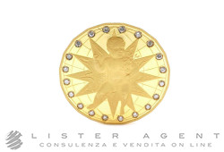 MEDAGLIA del 2000 Exclusive Plus IPZS in oro 22Kt "Bambino" con 20 diamanti colore G ct 0.50. USATA!
