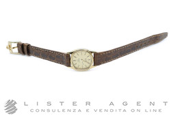 OMEGA orologio De Ville lady in acciaio placcato oro giallo Champagne Ref. BE50.520.112. NUOVO!