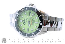 PERSEO orologio Battaglia navale di Salamina automatico Limited edition in acciaio Verde AUT Ref. 11370.01. NUOVO!