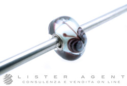 TROLLBEADS beads Farfalla in vetro trasparente. NUOVO!