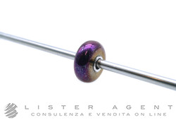 TROLLBEADS beads in vetro laminato viola. NUOVO!