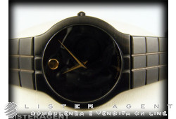 MOVADO watch Only time Black PVD. NEW!