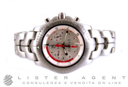 TAG HEUER Link Oracle Racing Chronograph in steel Limited Edition Argenté Ref. CT1118.BA0550. NEW!