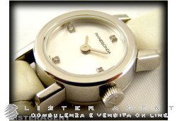 PIANEGONDA Nuage steel Argenté with diamonds Ref. WA010007. NEW!