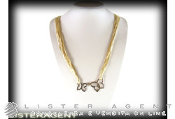 CALGARO necklace in 925 silver Ref. AF036GCB. NEW!