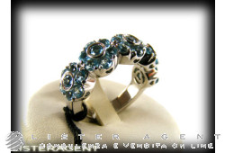 PASQUALE BRUNI ring in 18Kt white gold semi-precious stones ct 2,94 Size 14,5 Ref. 9457B. NEW!