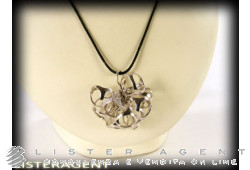 DI MODOLO pendant in 18Kt white gold diamonds ct 0,21 Ref. P46.2W. NEW!