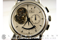 ZENITH Chronomaster Open El Primero Chrono automatic in steel AUT Ref. 03.0240.4021. NEW!