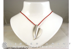 BREIL necklace Hearth in polished and brushed steel Ref. 2111030093. NEW!