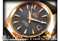 OMEGA Seamaster Aqua Terra Chronometer in 18Kt rose gold AUT Ref. 23153422106001. NEW!