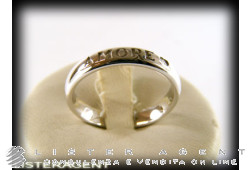 PASQUALE BRUNI ring Amore in 18Kt white gold Ref. 13445BX Size 19. NEW!