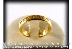 PASQUALE BRUNI ring Amore in 18Kt yellow gold Ref. 13445GX Size 14. NEW!