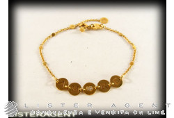 PASQUALE BRUNI bracelet Amore in 18Kt yellow gold and diamonds. NEW!