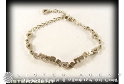 PASQUALE BRUNI bracelet Amore in 18Kt white gold and diamonds. NEW!