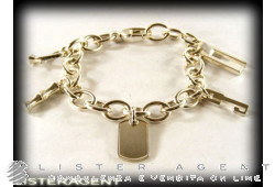 GUCCI bracelet with pendants in 925 silver. NEW!