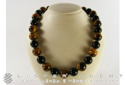 NECKLACE in eye of tiger. USED!