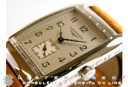 LONGINES Belle Arti Medium in steel Argenté Ref. L25014739. NEW!