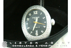 LOCMAN Mod. 015 Diamond in aluminium and diamonds Black. NEW!