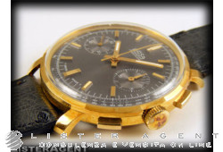 ARSA Chronograph in 18Kt yellow gold Grey hand winding Ref. 2337406E. NEW!