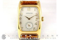 HAMILTON Curvex Small Seconds goldplated Ref. 618614. NEW!