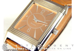 JAEGER-LE COULTRE Reverso 18Kt white gold hand winding Ref. Q250340865. NEW!