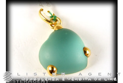 PENDANT Hearth in 18Kt gold and hydrothermal quartz. NEW!