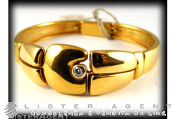 MANFREDI bracelet Crab in 18Kt gold and diamonds ct 0,11. NEW!