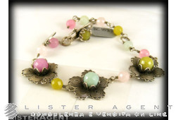 YVONE CHRISTA bracelet 925 silver and semi-precious stones Ref. BC1033. NEW!