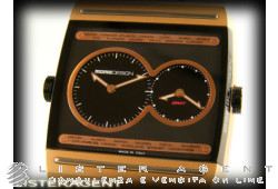 MOMO DESIGN Essenziale Gmt in rose goldplated titanium Black Ref. MD1077RP-11. NEW!