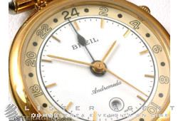 BREIL Andromeda in goldplated steel Ref. 52917. NEW!