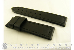 STRAP in black leather lug MM 24,50. NEW!