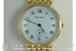 PHILIP WATCH watch Only time in yellow gold 18 White. NEW!