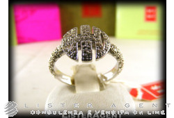 MIMI' ring Ogni Bene symbol in 18Kt white gold and diamonds Ref. A078B01. NEW!