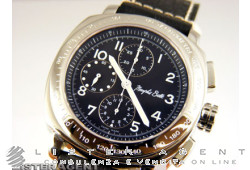 MEMPHIS BELLE Predator Chronograph steel Black AUT. NEW!