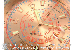 LEANDRI Chronograph Salmon big size Ref. 058. NEW!