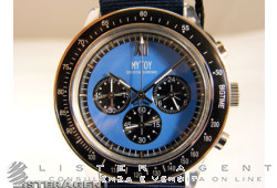 BIG TIME MYTOY mod. N.2 Crystal chrono Blue. NEW!