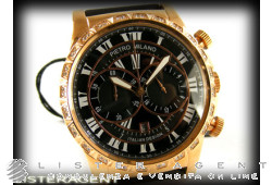 PIETRO MILANO Chronograph in steel Black Ref. PMKBRSS201.NEW!