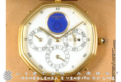 GERALD GENTA Perpetual Calendar in 18Kt gold Ref. 2840. NEW!