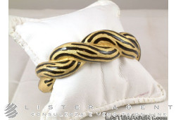 LEGNAZZI bangle enamel cattedrale in 18Kt gold. NEW!