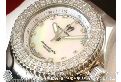 TECHNOMARINE Technolady in mother of pearl with diamonds. NEW!